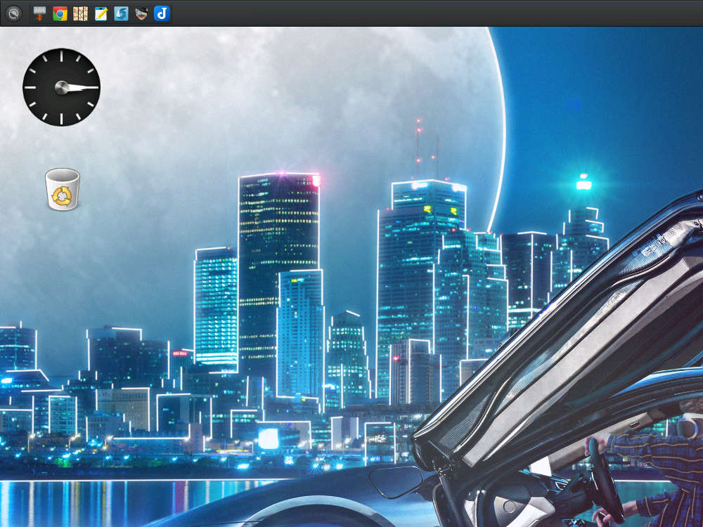 Bodhi Linux 7.0.0 のデスクトップにゴミ箱を表示する方法
