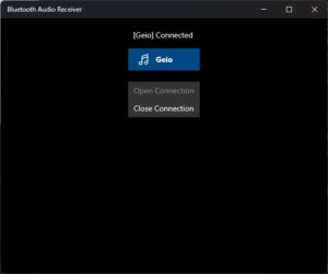 bluetoothデバイスと接続 bluetoothデバイスと接続