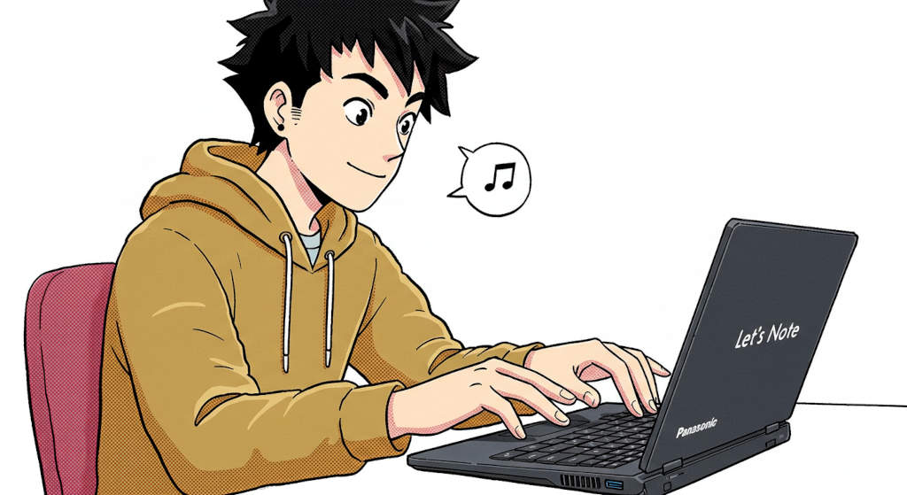 レッツノートSZ6のキーボード設定を変更して快適タイピング