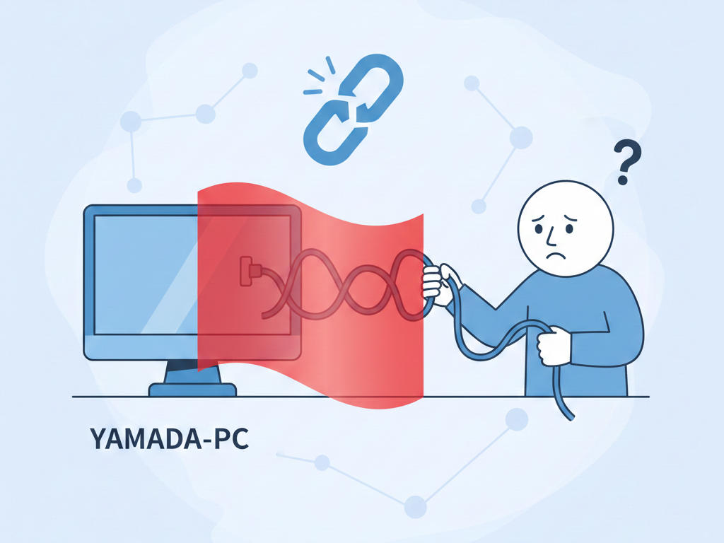 【Windows】PCアイコンは見えているのに接続できない!? その原因は「コンピューター名」の日本語かも